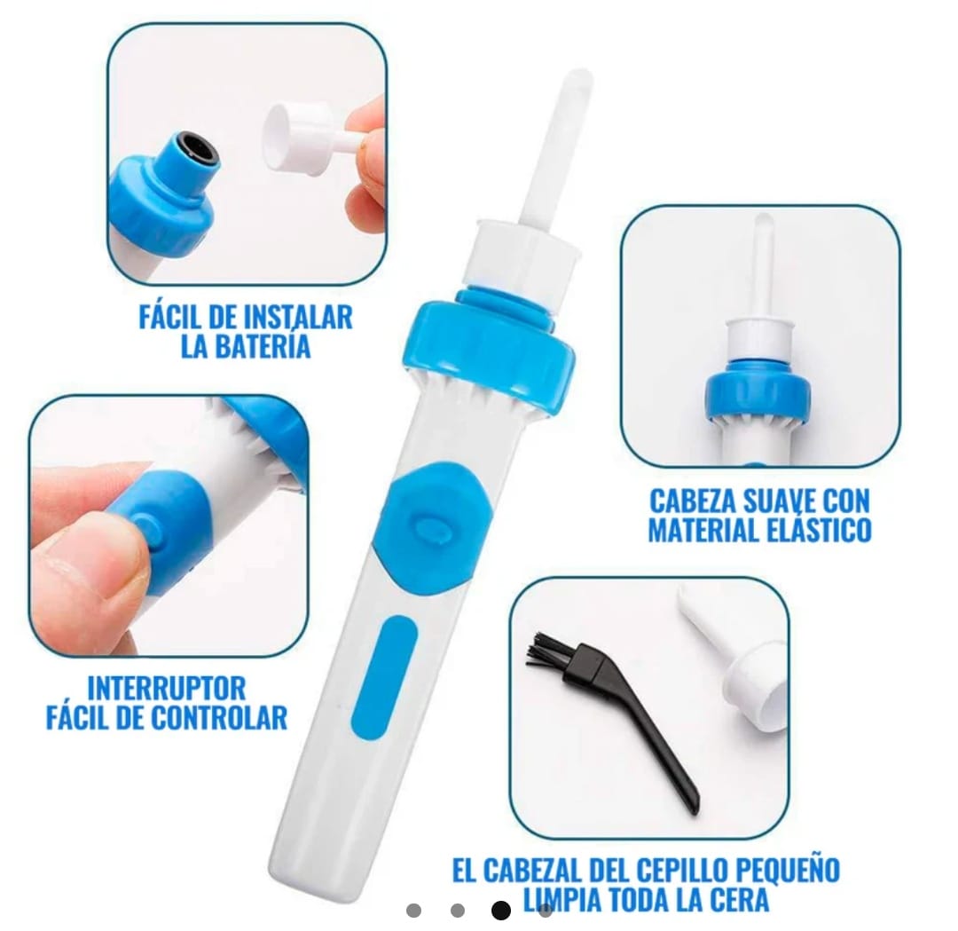 Aspirador de cera para oídos - ClearEars