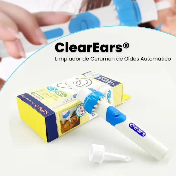Aspirador de cera para oídos - ClearEars