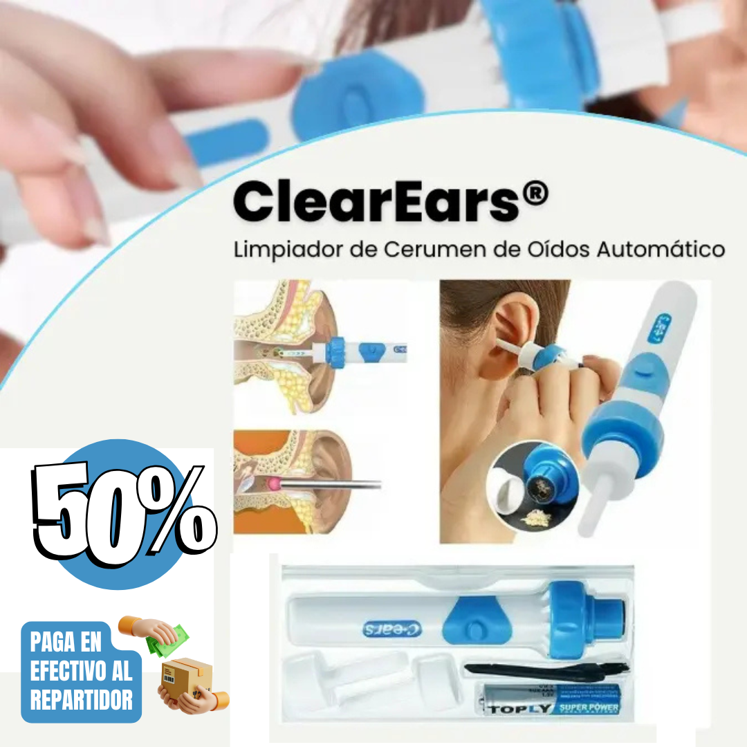 Aspirador de cera para oídos - ClearEars