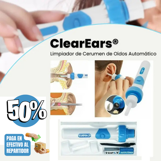 Aspirador de cera para oídos - ClearEars